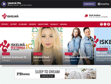 Tablet Screenshot of iskelma.fi
